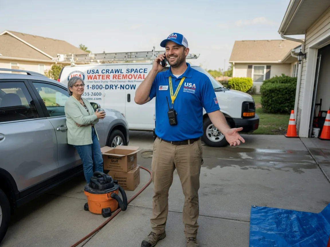 Crawl Space Water Removal Tasley, VA FAQs